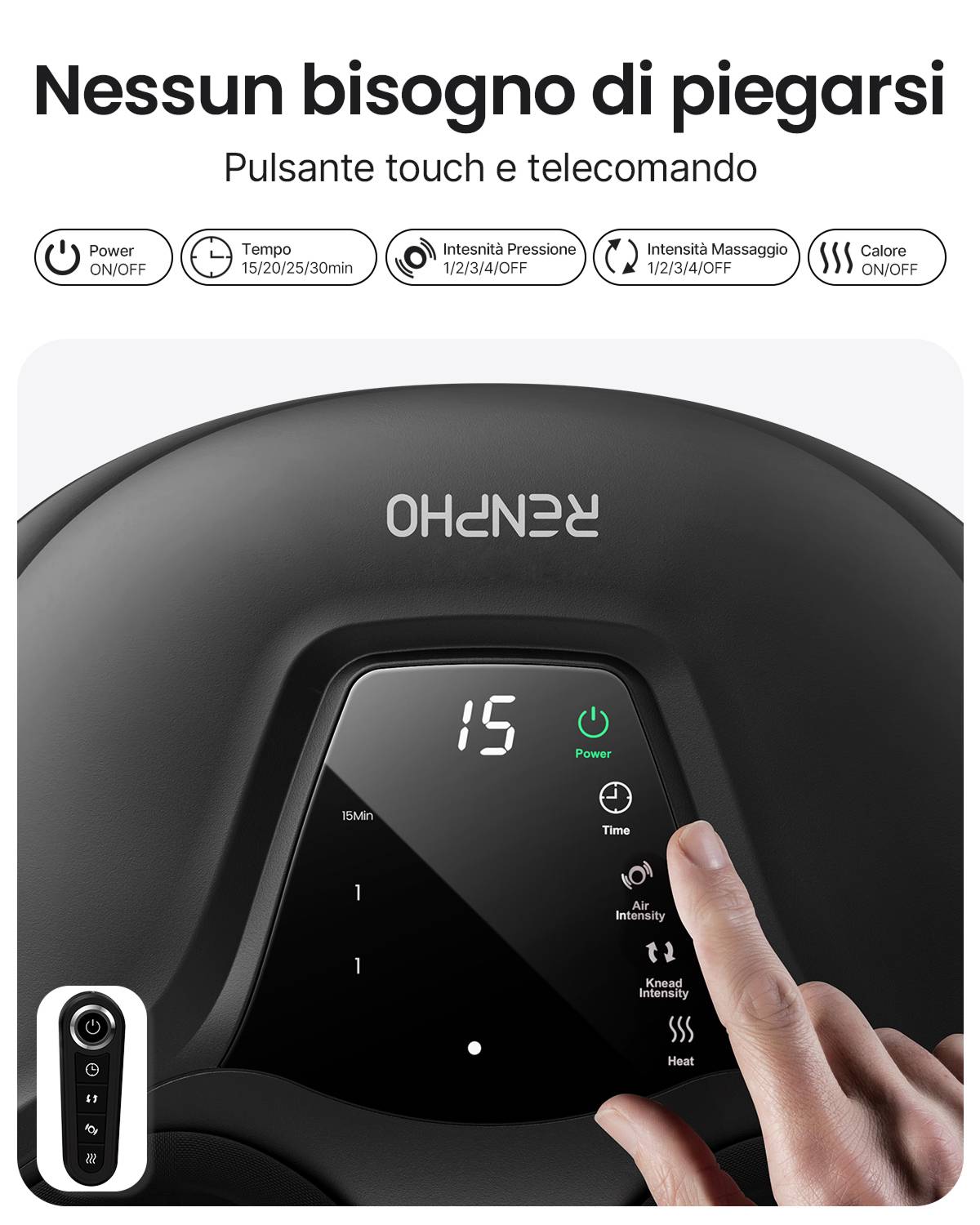 Renpho PEU-RP-FM058R-BK massager Home & Living Hobby & Freizeit-2