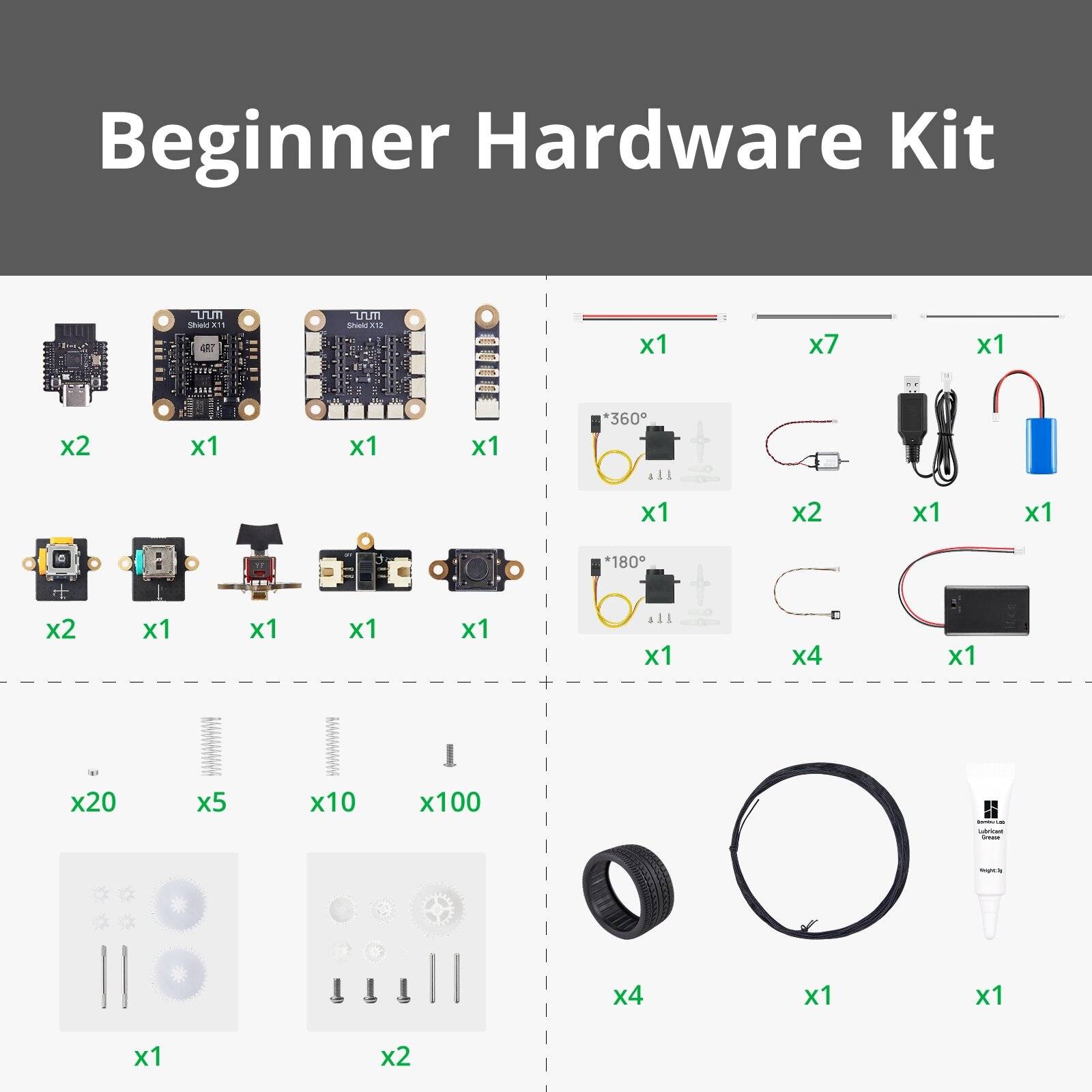 Bambu Lab CyberBrick Beginner Hardware Kit-1