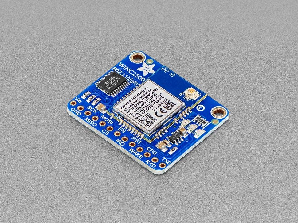 Adafruit Wireless ATWINC1500 WiFi Breakout with uFL Connector 3060