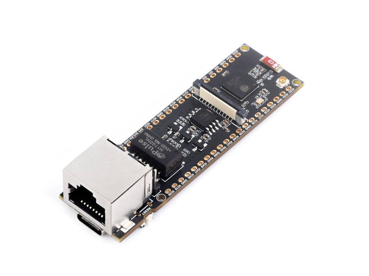 Waveshare ESP32-S3 ETH Development Board, 10/100Mbps RJ45-4