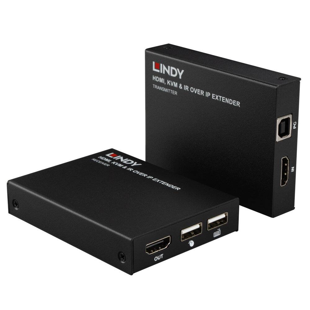 Lindy Video-/Audio-/Infrarot-/KVM-Extender-4