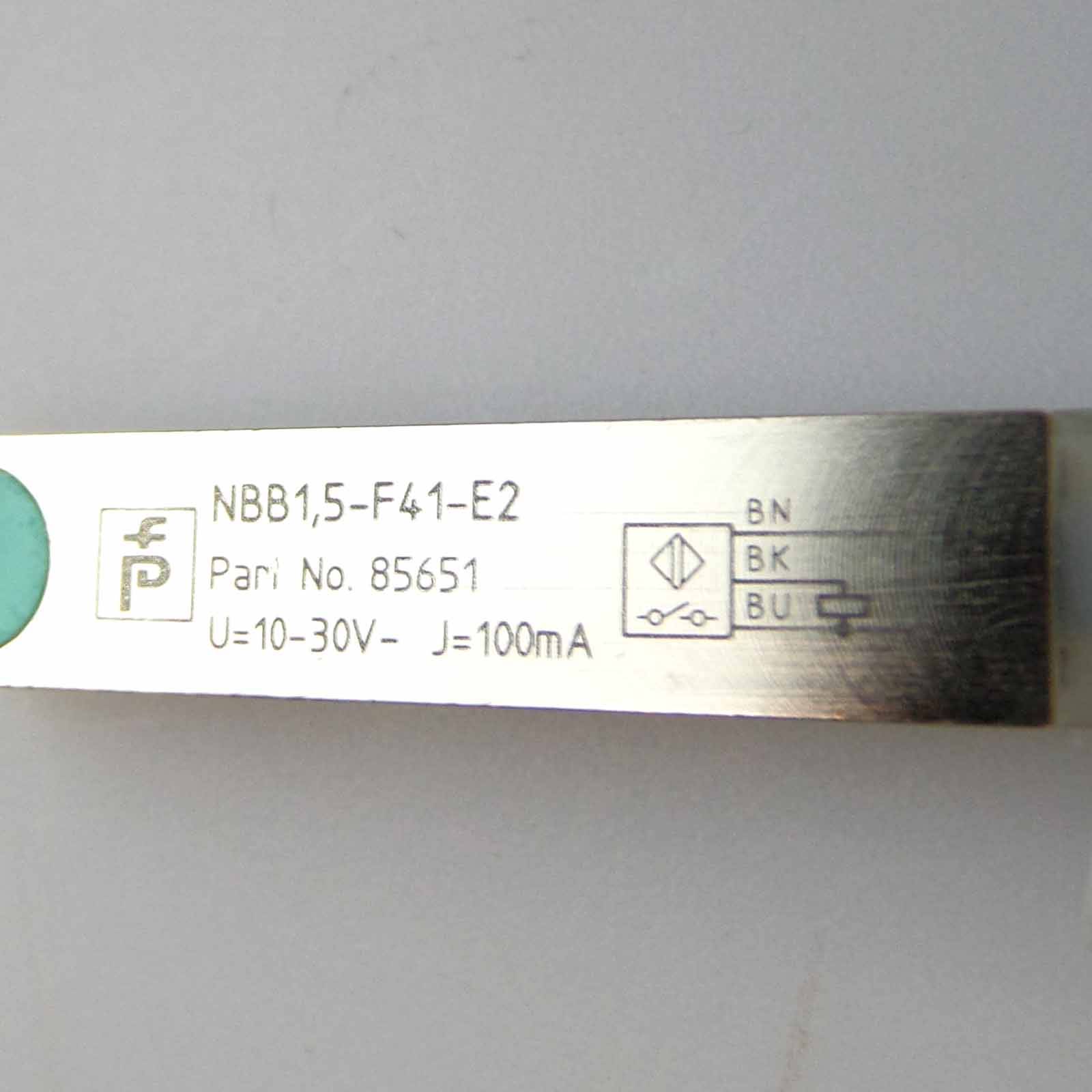 Pepperl+Fuchs Fabrik Induktiver Sensor NBB1,5-F41-1