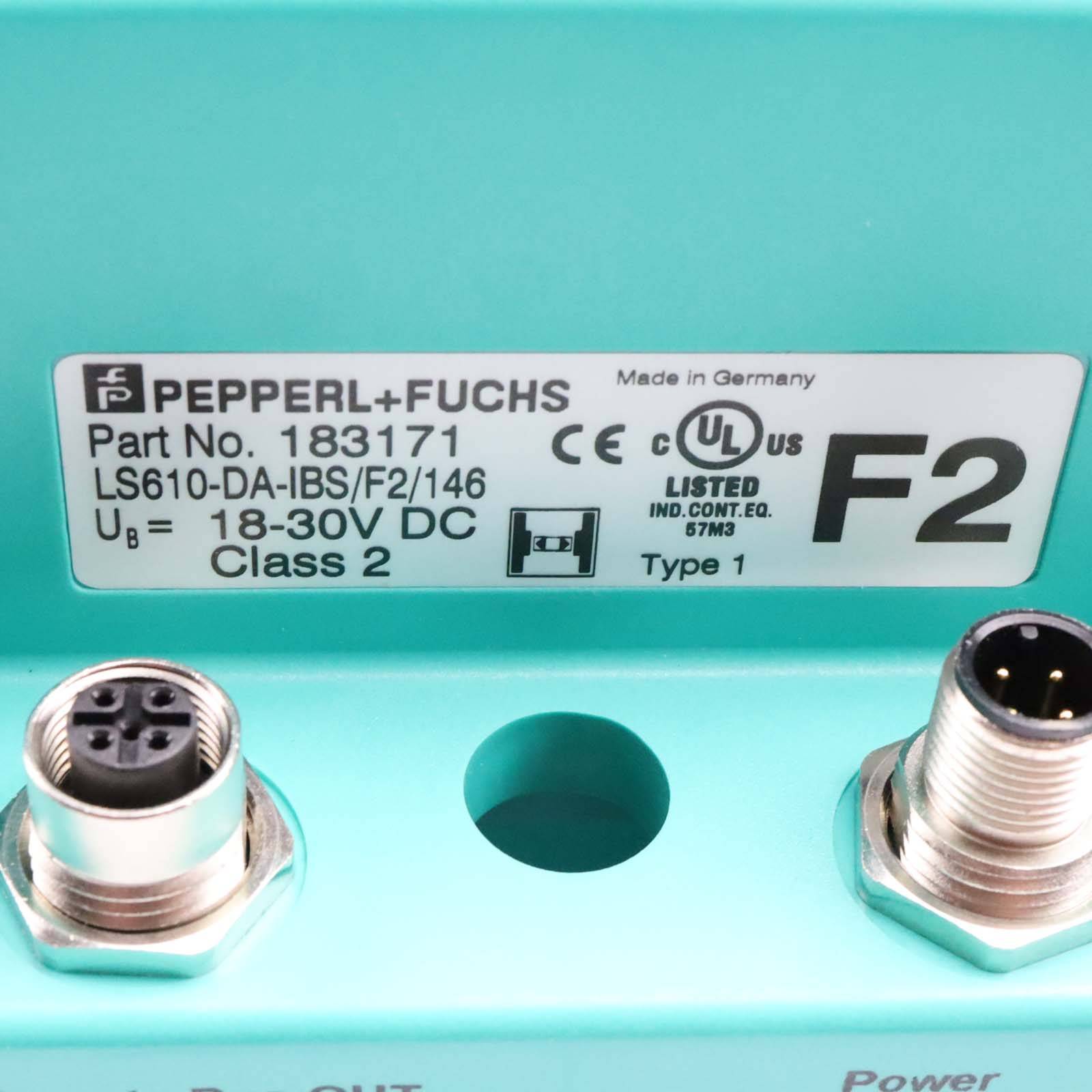 Pepperl+Fuchs Datenlichtschranke LS610-DA-IBS/F2/146 183171 OVP-1