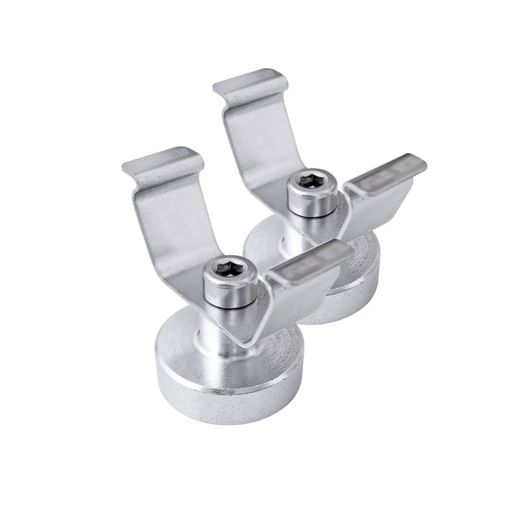 LED2WORK 210200-08, LEANLED / SIGNALED Leuchtenhalter Federklemme mit Magnet (1 Paar)-0