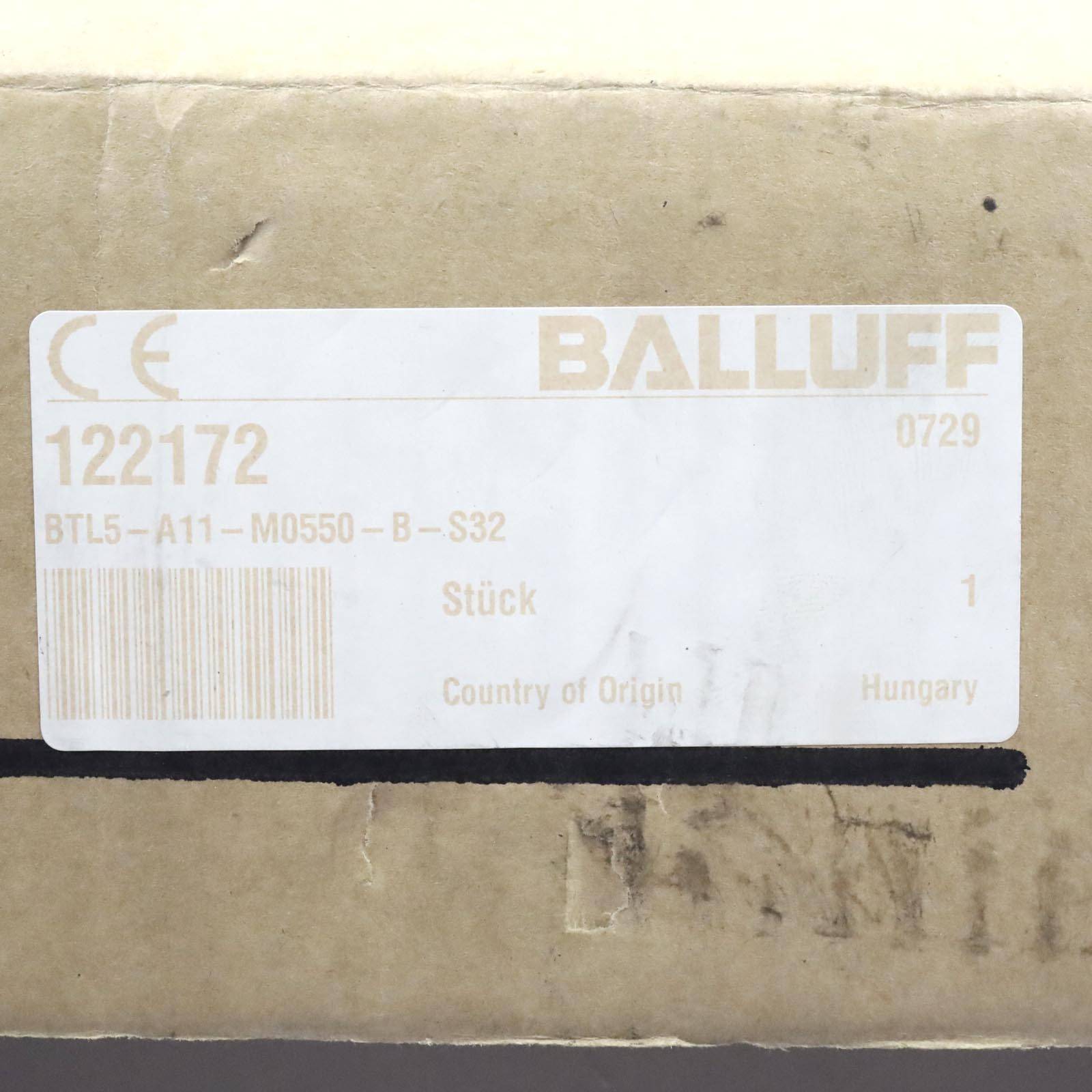 BALLUFF Wegaufnehmer BTL5-A11-M0550-B-S32 OVP-1