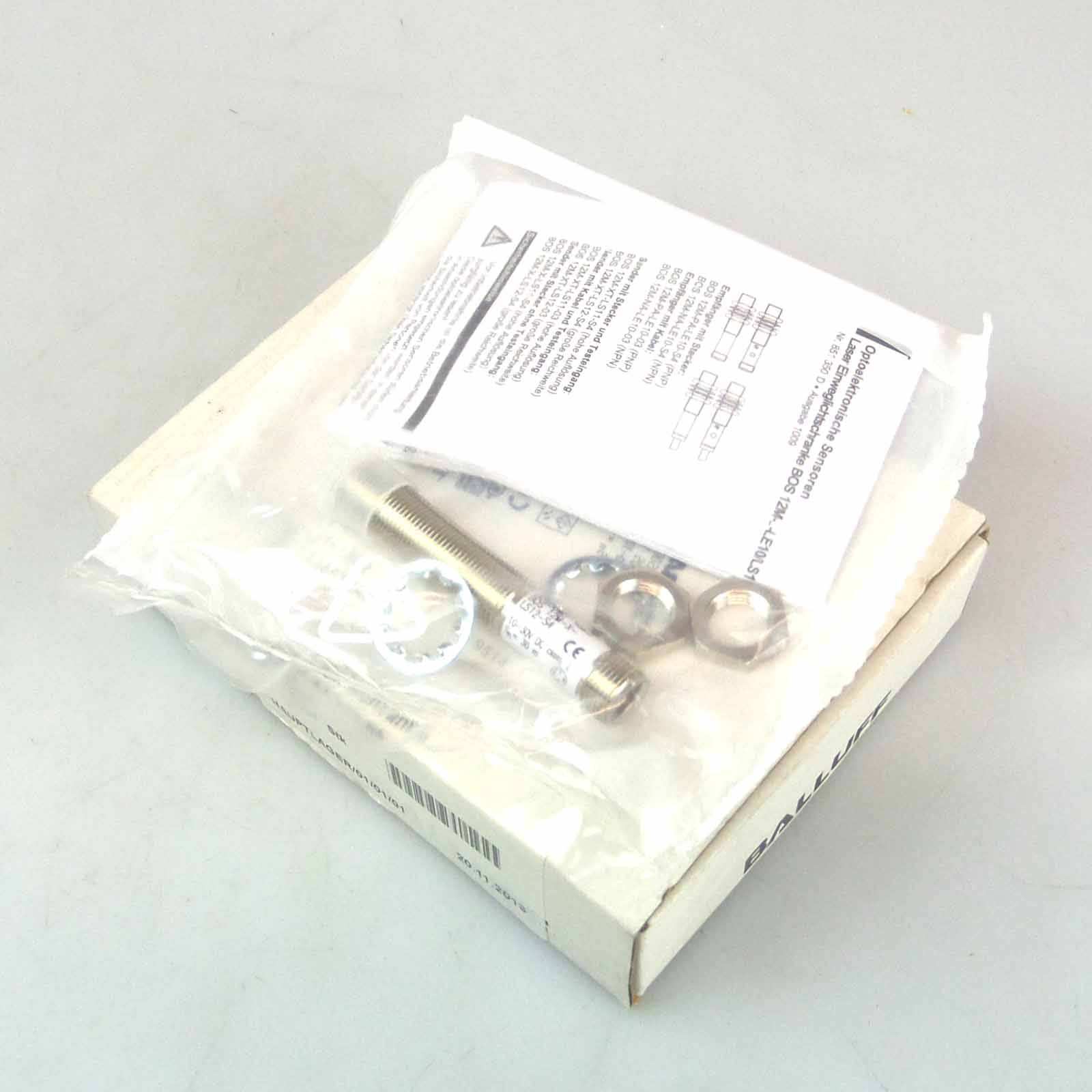 Balluff Einweglichtschranke BOS 12M-X-LS12-S4 BOS00WJ OVP-2