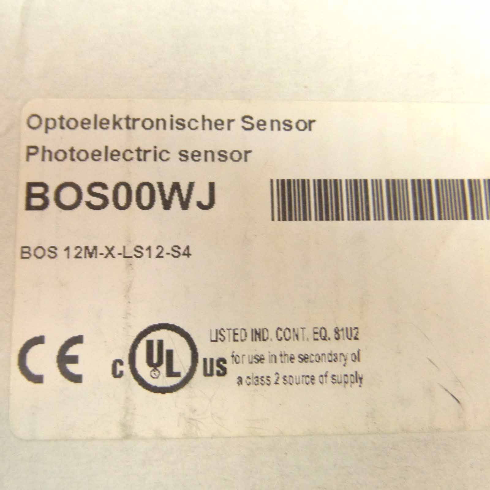 Balluff Einweglichtschranke BOS 12M-X-LS12-S4 BOS00WJ OVP-3