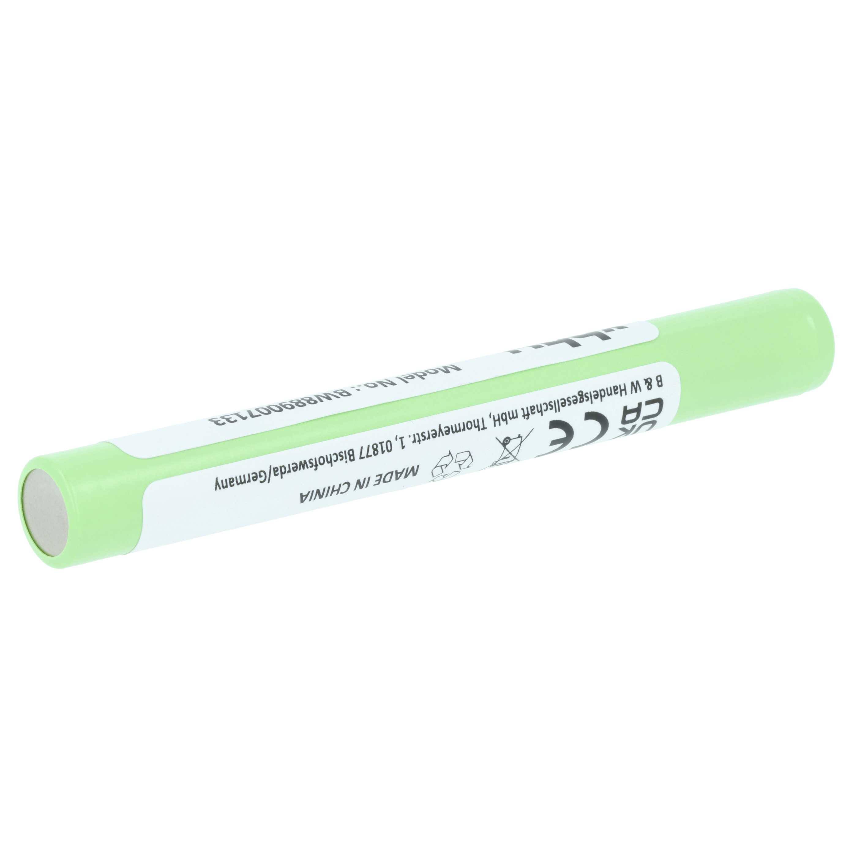 vhbw 2x Akku kompatibel mit Ledlenser P4R Core Taschenlampe Kopflampe (650 mAh, 3,7 V, Li-Polymer)-2