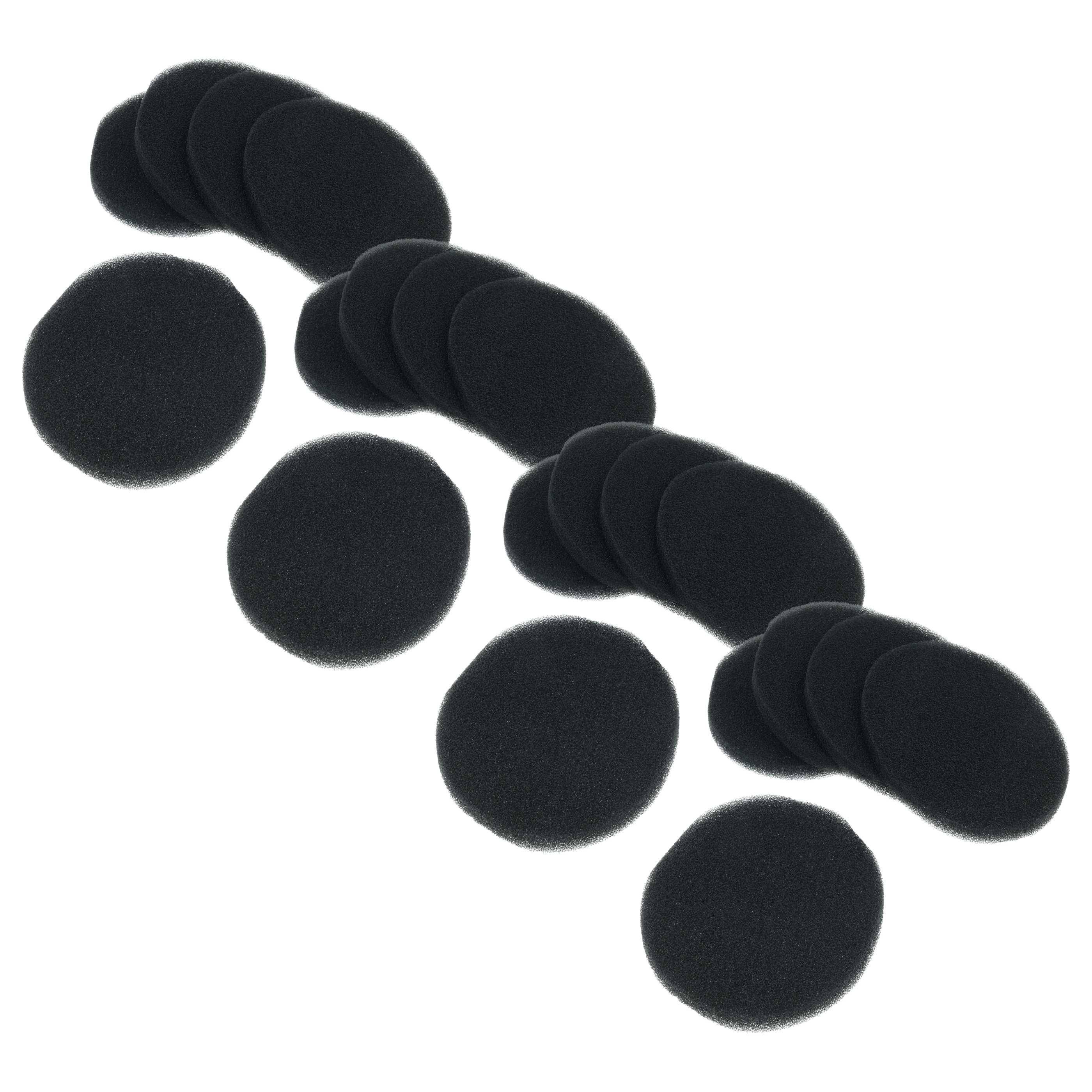 vhbw 20x Luftfilter G3 kompatibel mit Lunos ALD-R 160 | e²kurz, e²neo, AB 30/60, ALD, RA 15-60, e² Lüfter, Ventilator-0