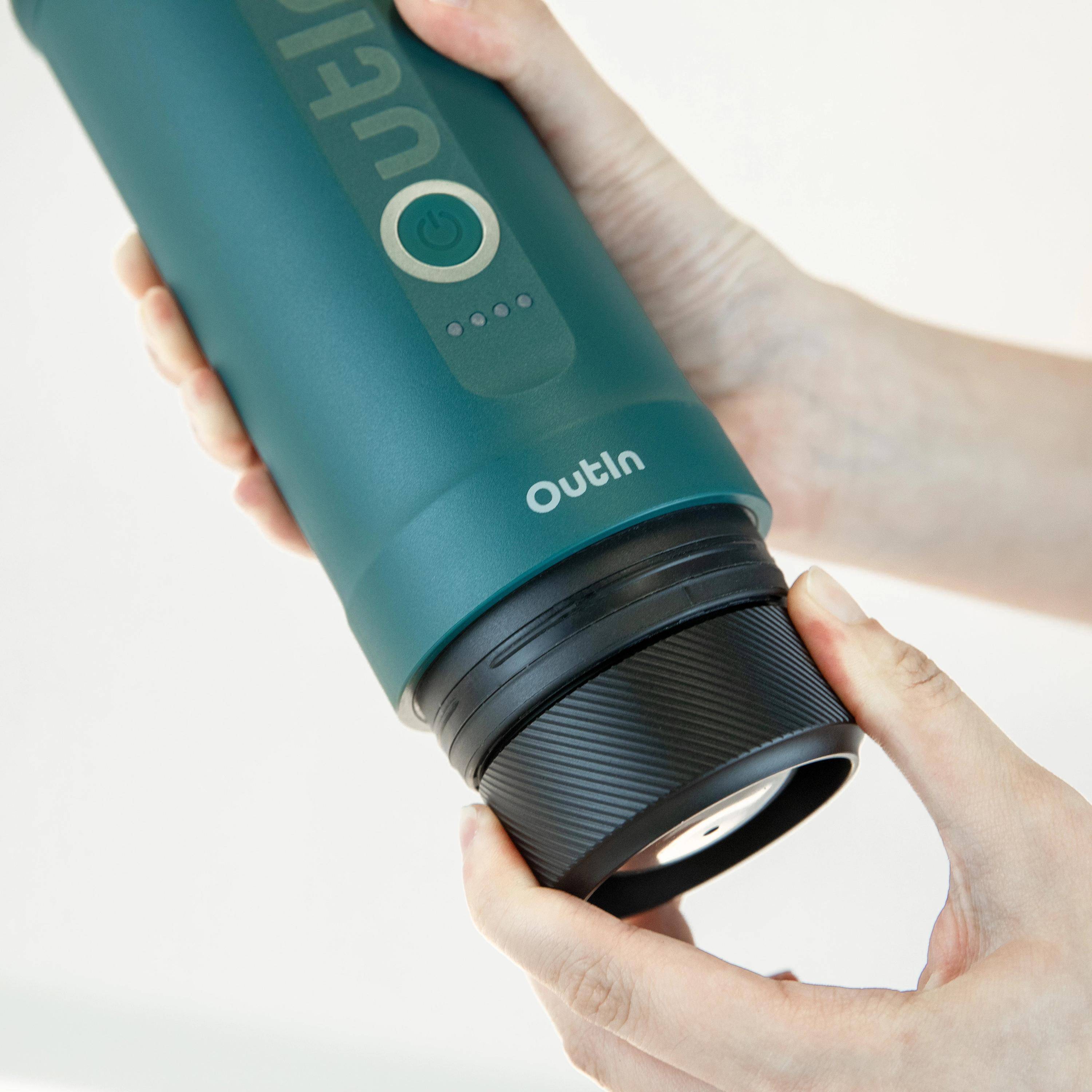 Outin OTEM-01-ACCESSORY-KIT, Kaffeezubereitungsset, OutIn, Nano Espresso, Schwarz, Silber, Edelstahl, 1 Tassen-3
