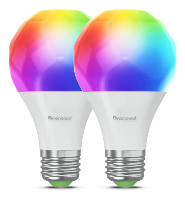 Nanoleaf Essentials Matter WLAN Smart Bulb E27 LED-Leuchtmittel 2 Stück
