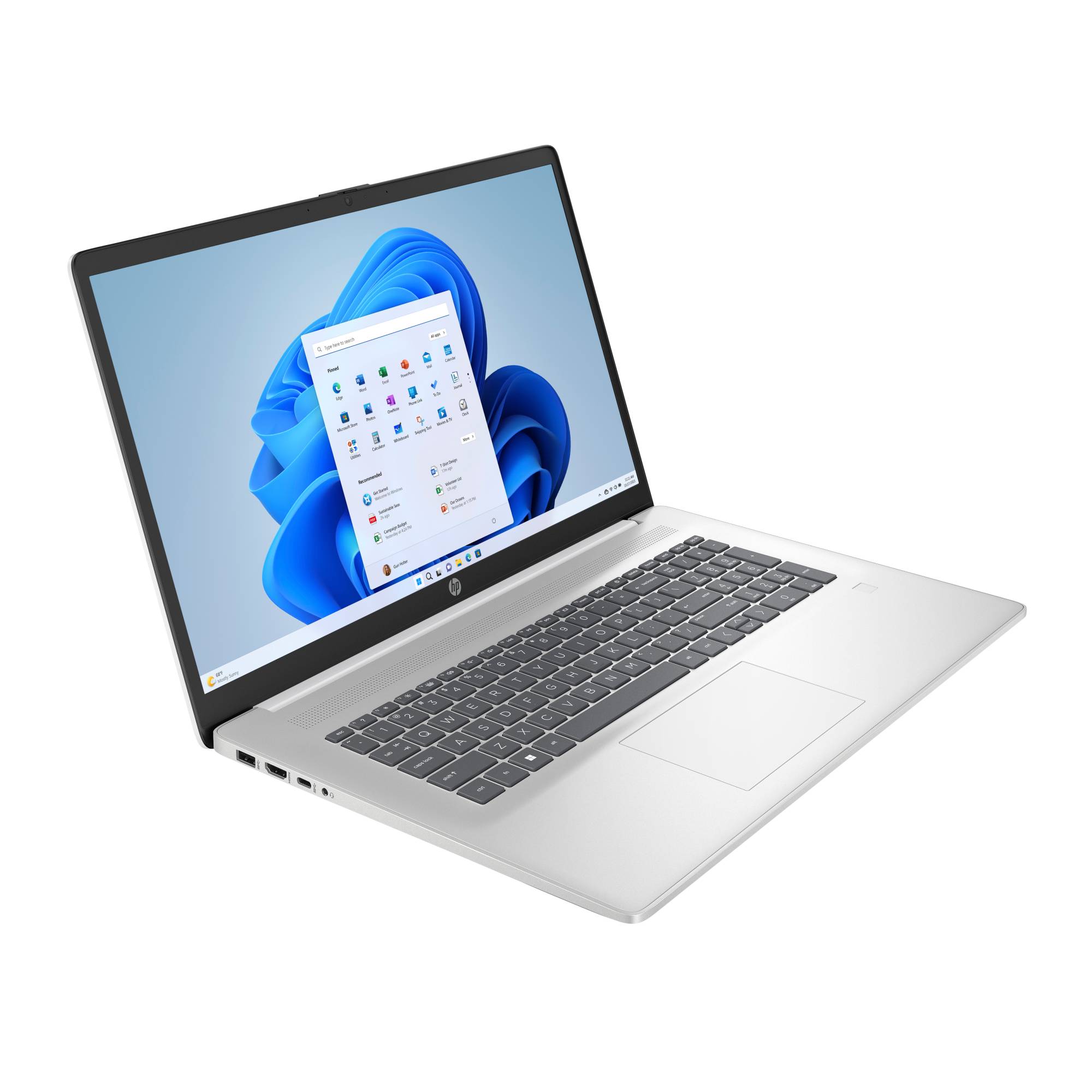 HP 17-cp2154ng, AMD Ryzen™ 5, 2,8 GHz, 43,9 cm (17.3"), 1920 x 1080 Pixel, 16 GB, 512 GB-2