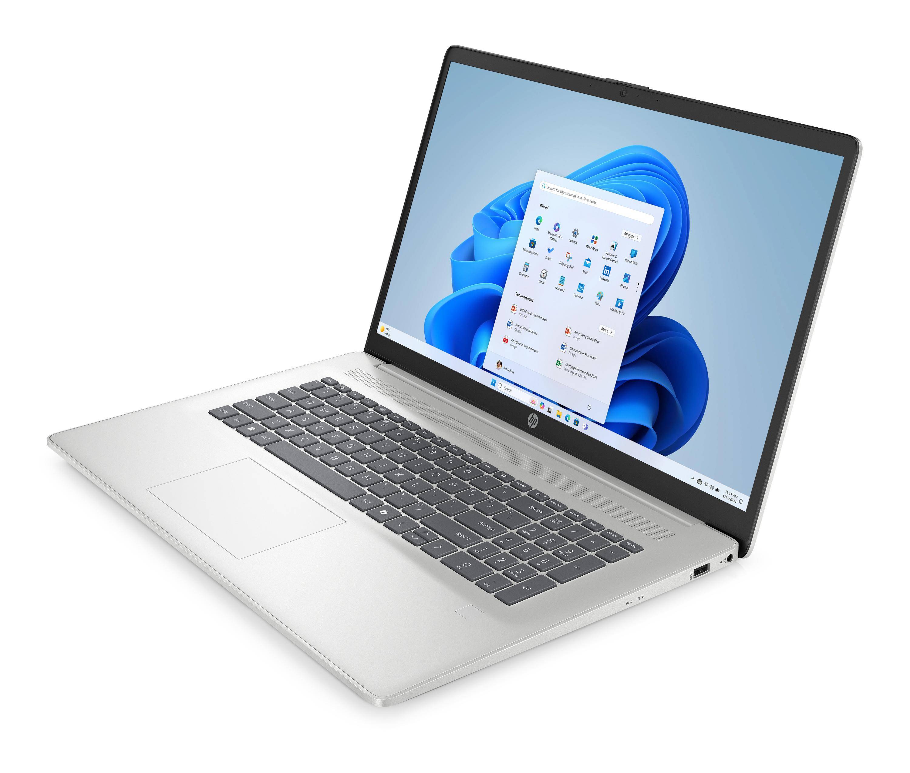 HP 17-cp2154ng, AMD Ryzen™ 5, 2,8 GHz, 43,9 cm (17.3"), 1920 x 1080 Pixel, 16 GB, 512 GB-3