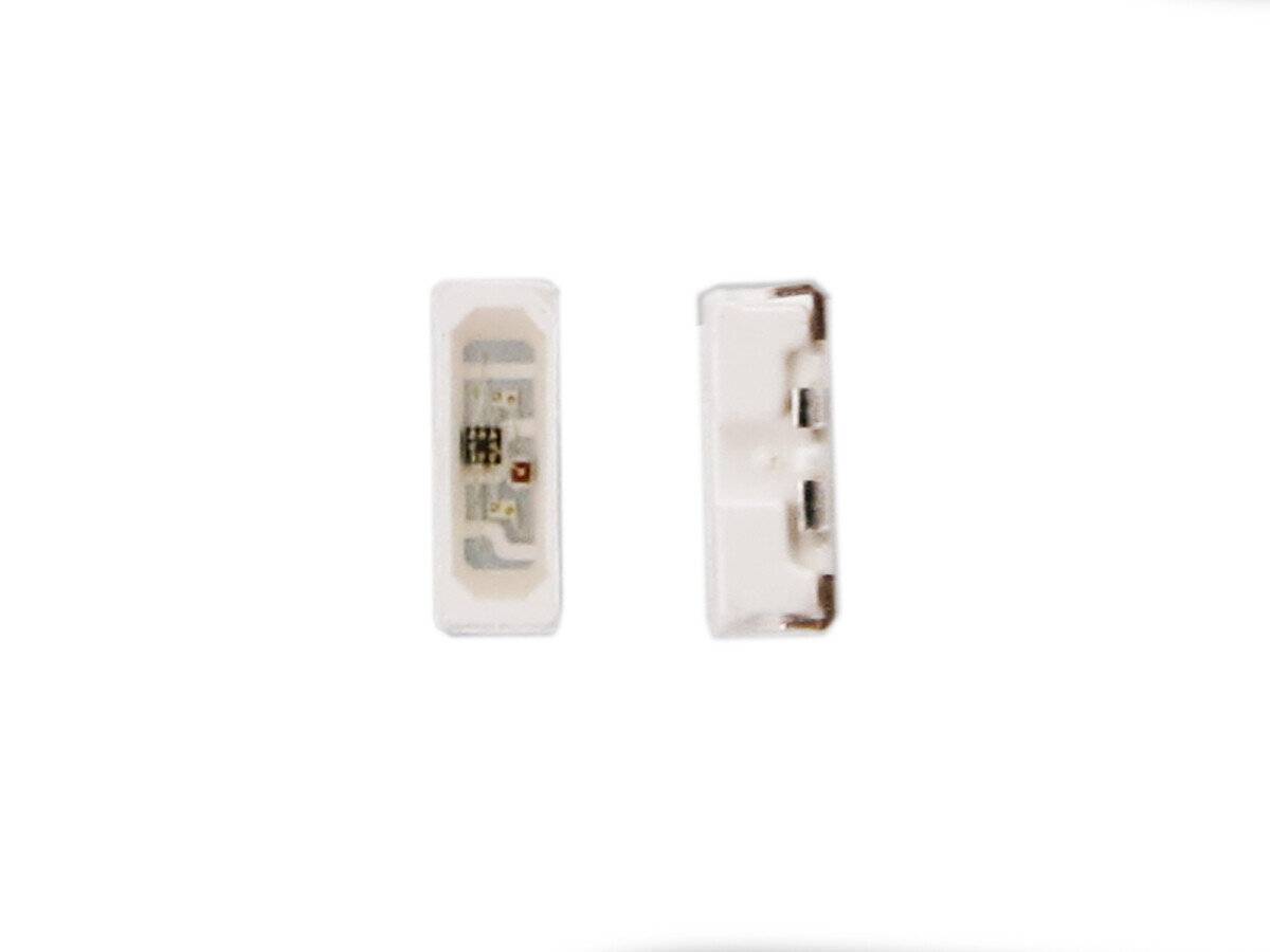 OPSCO 10 x RGB LED with IC SK6805 SMD 3512 4 PIN Sidelight SK6805SIDE-G(3512)-10-0
