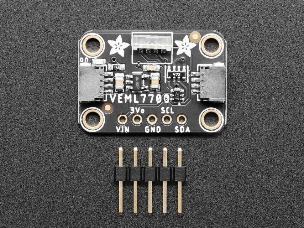 Adafruit Right Angle VEML7700 Lux Sensor I2C Light Sensor 5378-5