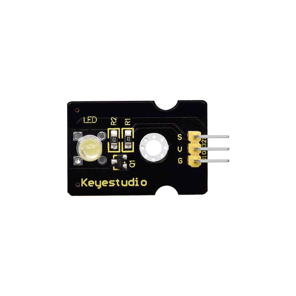 Keyestudio Super-Bright White LED Module Compatible with Arduino-0