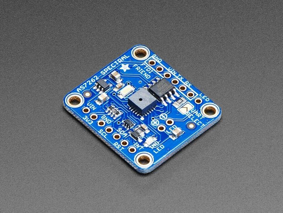Adafruit AS7262 6-Channel Visible Light Color Sensor Breakout 3779-4