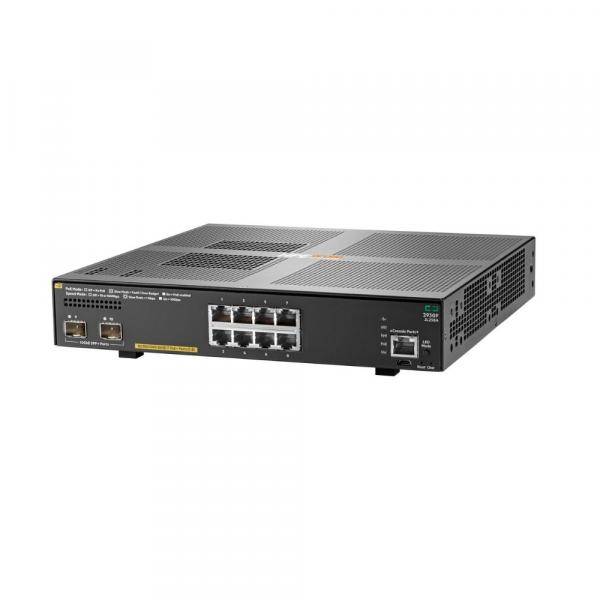 HPE Aruba 2930F 8G PoE+ 2SFP+ - Switch - L3 - managed - 8 x 10/100/1000 (PoE+)-0