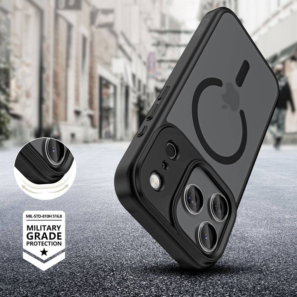Tech-Protect MagMat XT 4er-Set MagSafe Case für iPhone 17 Pro - Mattschwarz-1