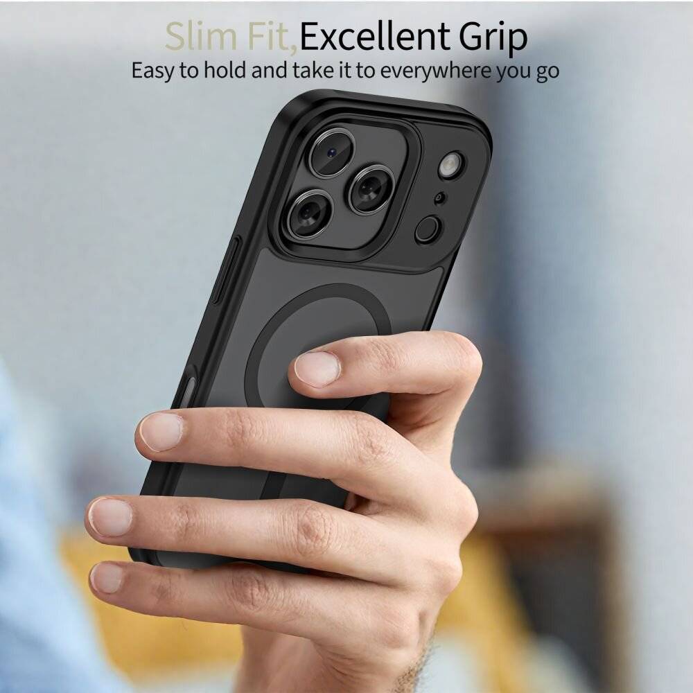 Tech-Protect MagMat XT 4er-Set MagSafe Case für iPhone 17 Pro - Mattschwarz-3
