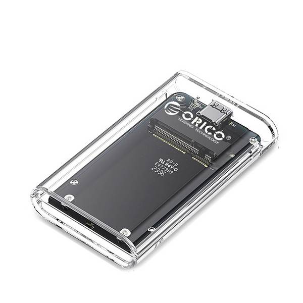 Orico TC10-MS MSATA USB-C 3.2 5Gb/s Festplattenmodul - Transparent