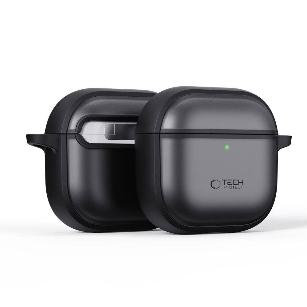 Tech-Protect Silikonhülle für AirPods Pro 3 – Mattschwarz-2