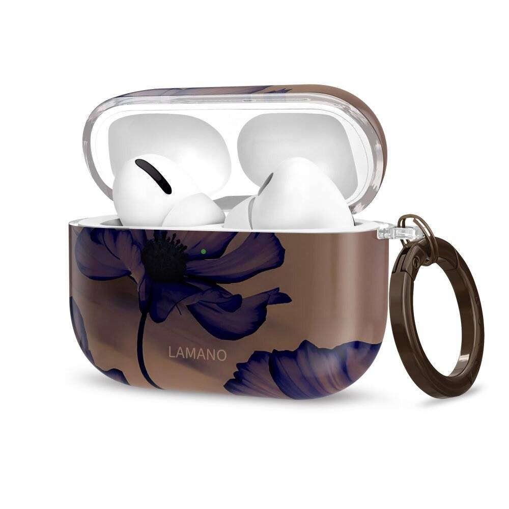 Tech-Protect Lamano Hülle für AirPods Pro 1 / 2 - braun-lila-0