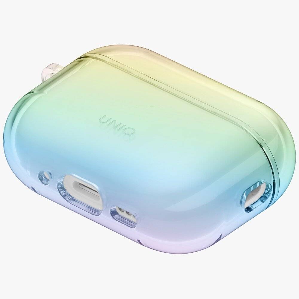 Symbolbild für Uniq Iridescia Hängehülle für AirPods Pro 3 – Transparent, mehrfarbig