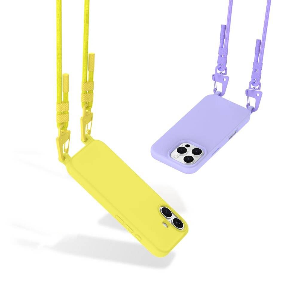 Symbolbild für Tech-Protect Magnecklace MagSafe Hülle für iPhone 14 – Gelb
