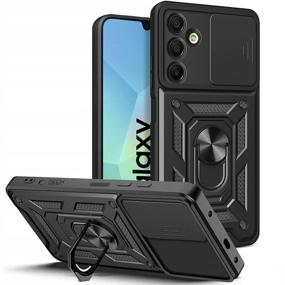 Tech-Protect CamShield Pro Hülle für Samsung Galaxy A17 4G / 5G - Schwarz-0