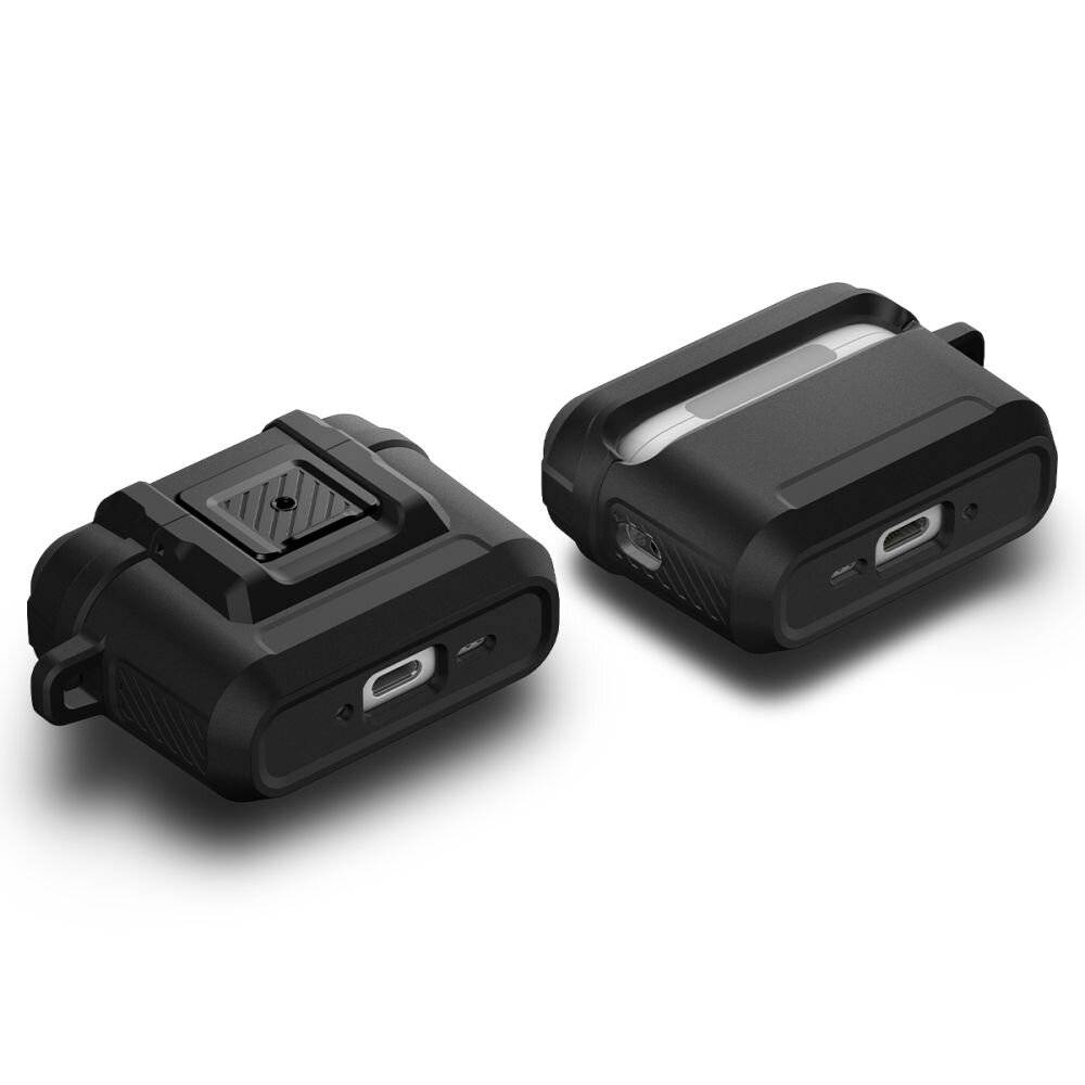 Spigen Lock Fit Hülle für AirPods Pro 3 – Schwarz-1
