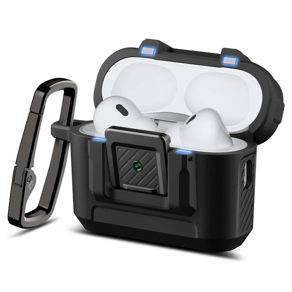 Spigen Lock Fit Hülle für AirPods Pro 3 – Schwarz-3