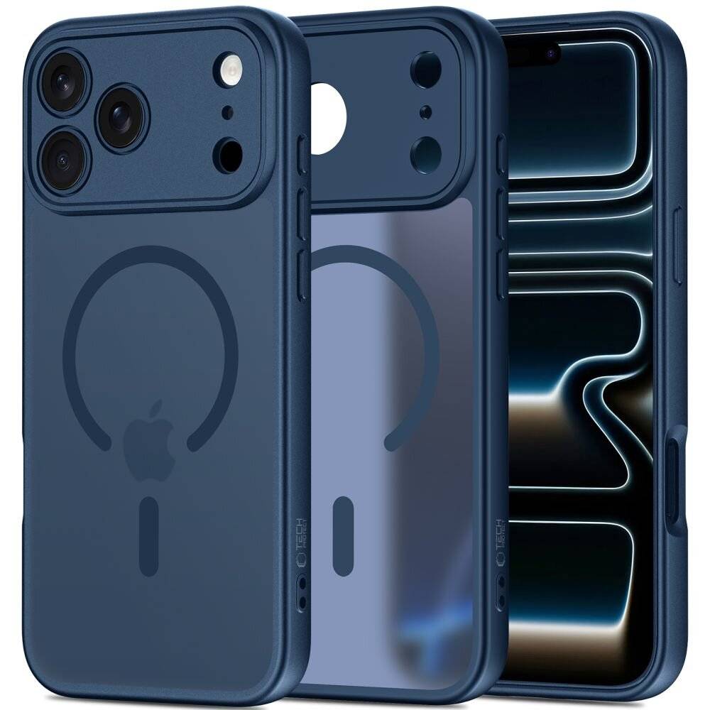 Tech-Protect BasicMag MagSafe Hülle für iPhone 17 Pro – Marineblau-0