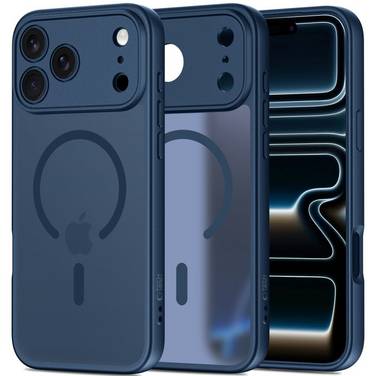 Tech-Protect BasicMag MagSafe Hülle für iPhone 17 Pro – Marineblau