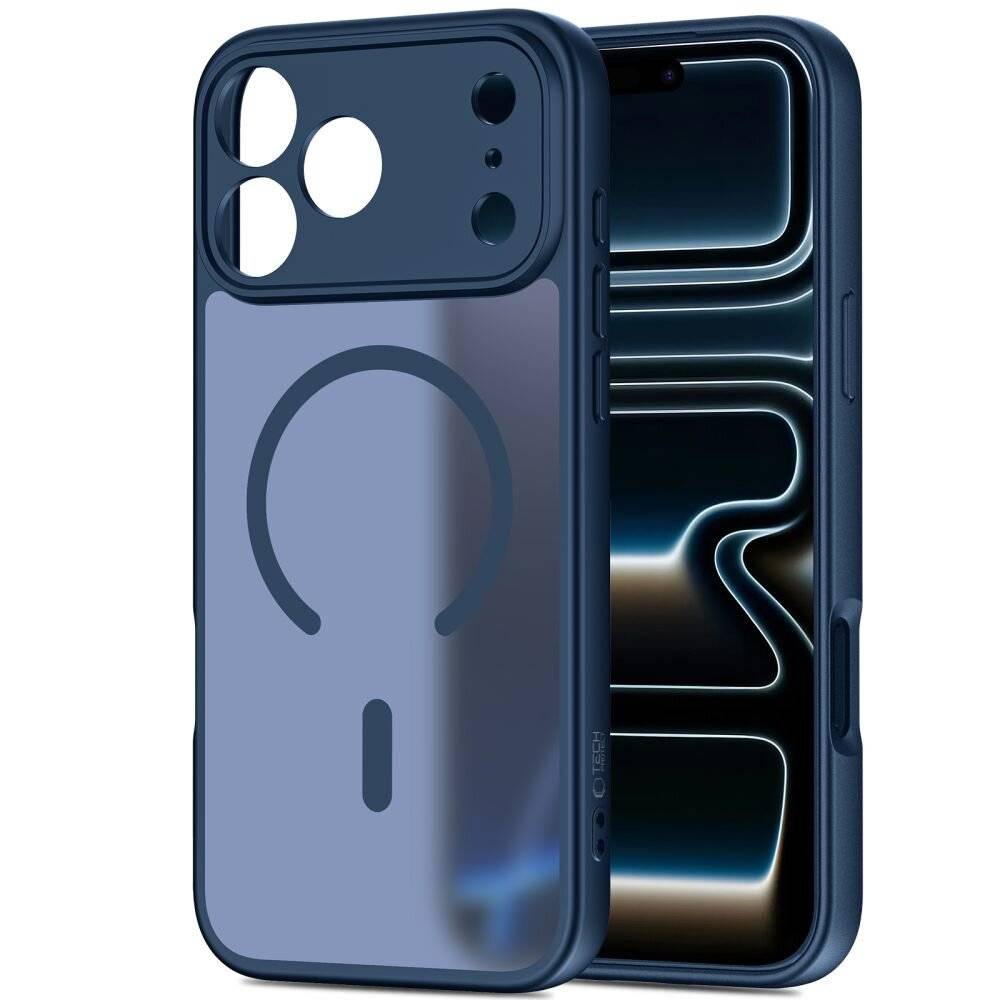 Tech-Protect BasicMag MagSafe Hülle für iPhone 17 Pro – Marineblau-1