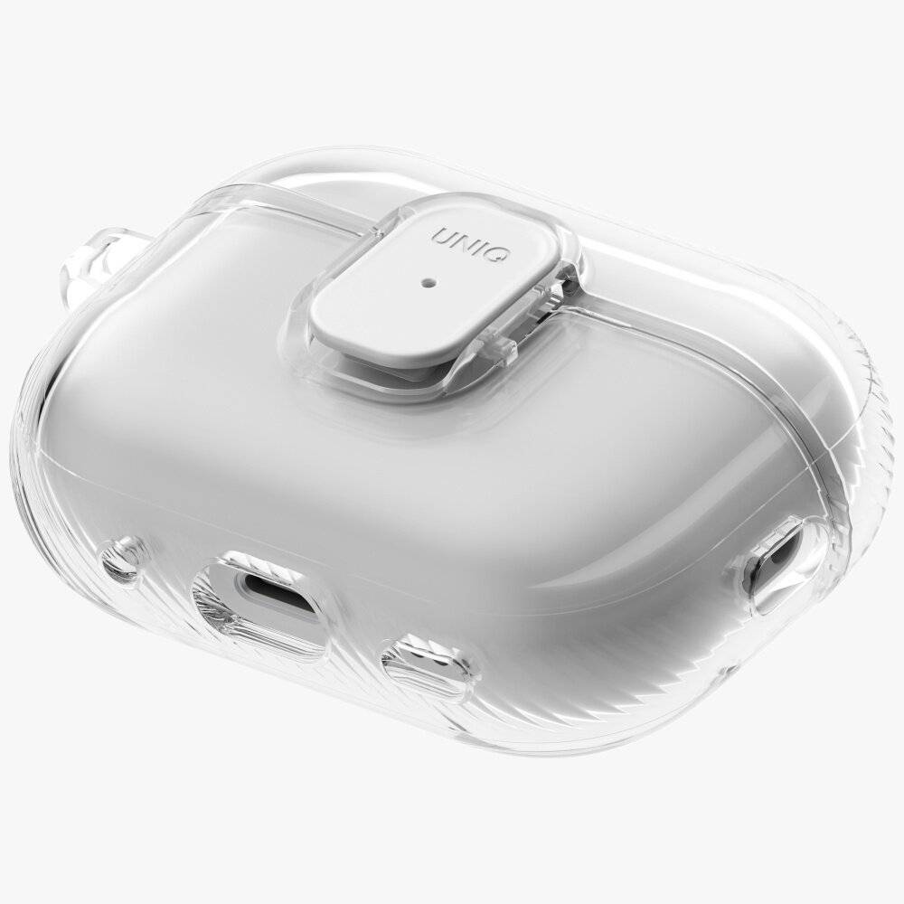 Uniq Glase Pro Schutzhülle für AirPods Pro 3 mit Schlossfunktion – Transparent-4