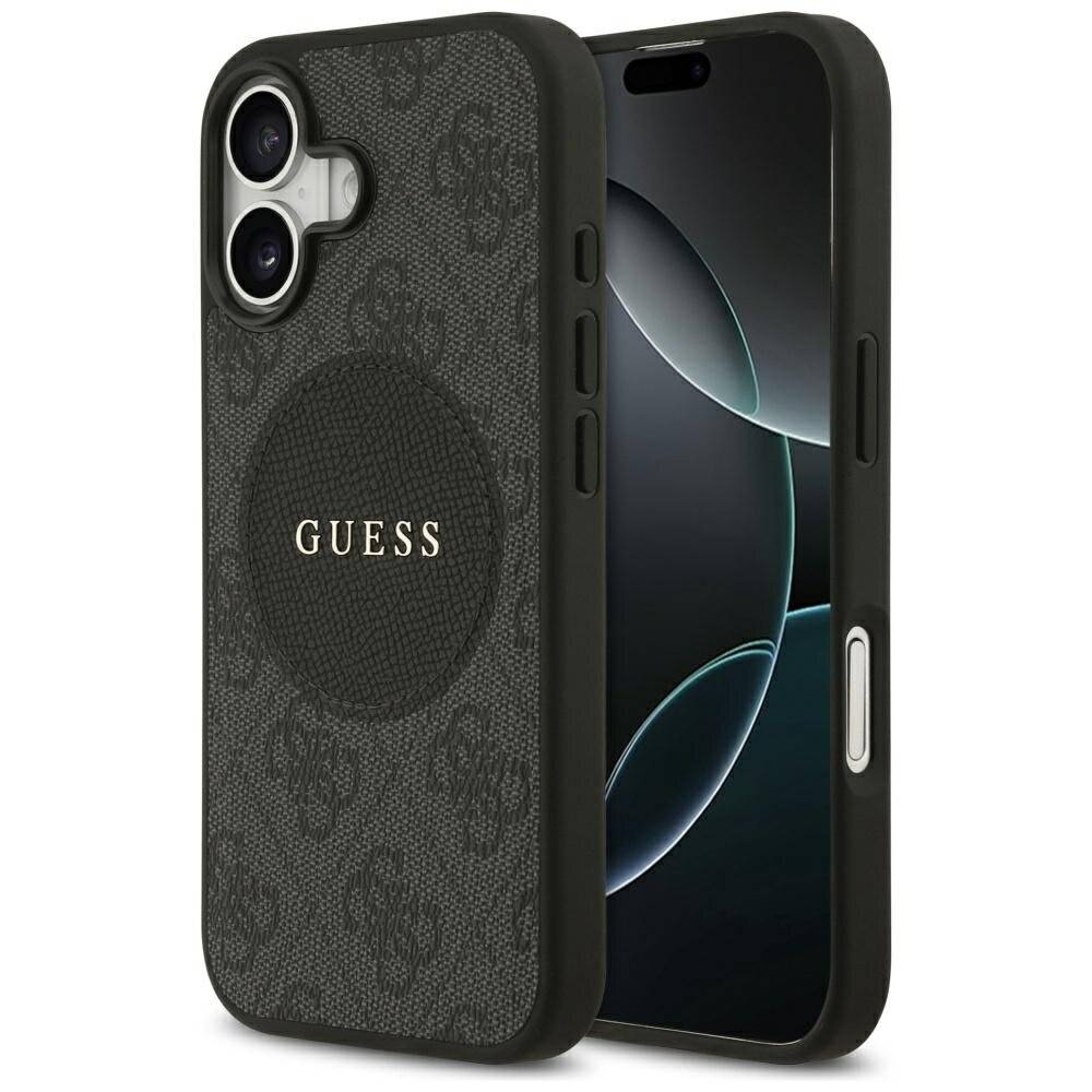 Guess 4G Circle Classic Logo MagSafe Hülle iPhone 17 - Schwarz-0