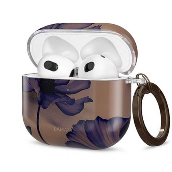 Tech-Protect Lamano Hülle für AirPods 4 – braun und lila