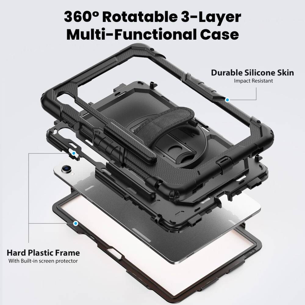 Tech-Protect Schutzhülle für Samsung Galaxy Tab S11 11.0 X730 / X736B - Schwarz-4