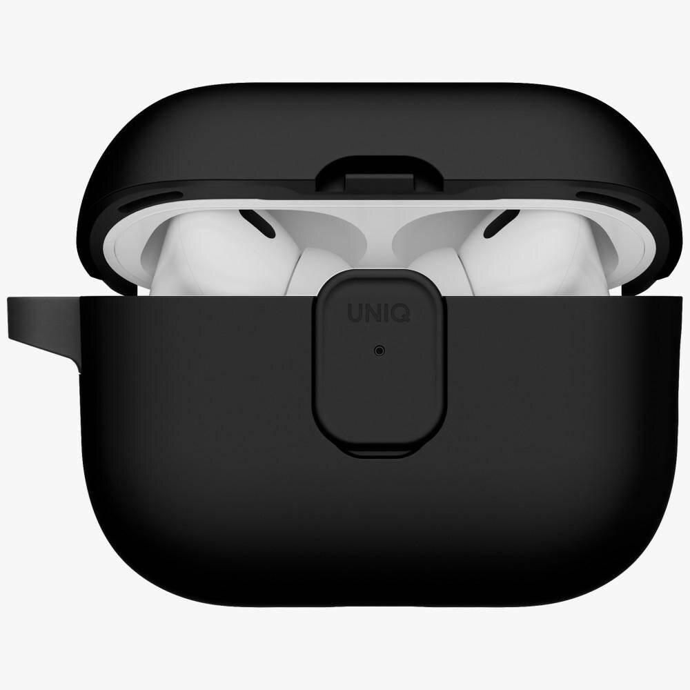 Symbolbild für Uniq Clyde Hülle für AirPods Pro 3 – Schwarz und Grau