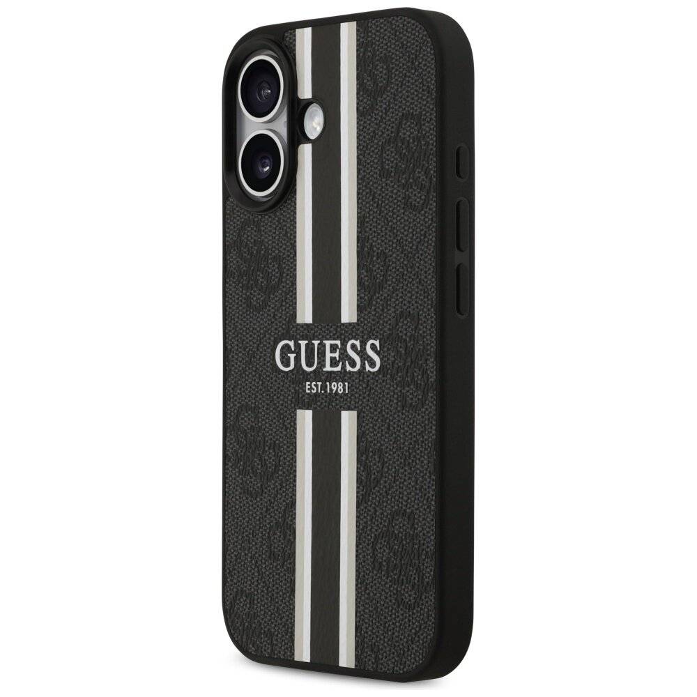 Guess 4G MagSafe-Hülle Printstreifen iPhone 17 – Schwarz-2