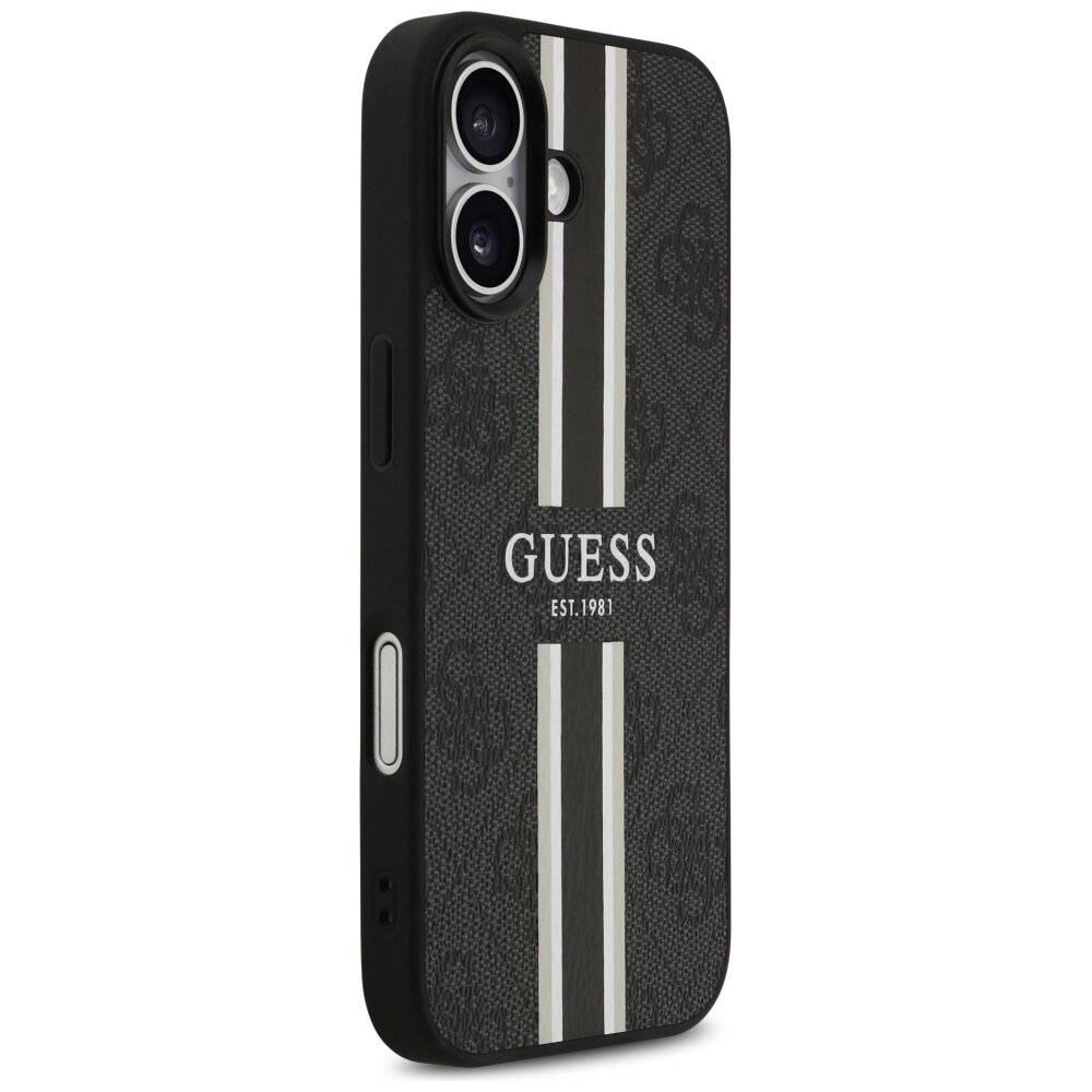 Guess 4G MagSafe-Hülle Printstreifen iPhone 17 – Schwarz-4
