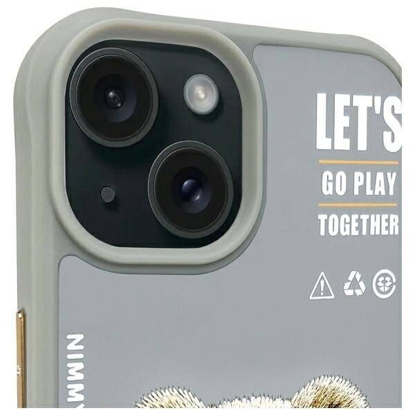 Nimmy Cool&Cute 2.0 Bear Case iPhone 15 - Grau-3