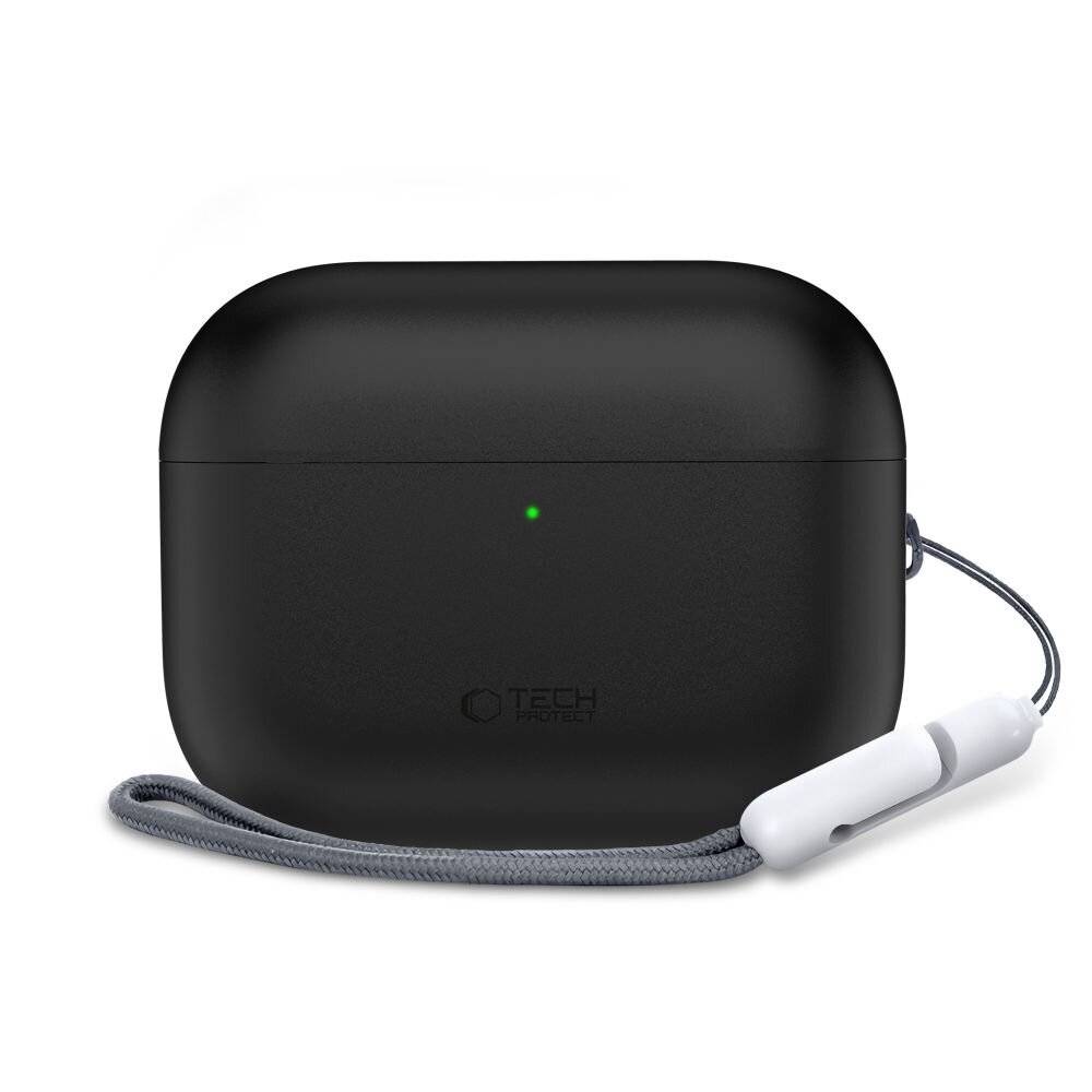 Tech-Protect Silikonhülle für AirPods Pro 3 – Schwarz-3