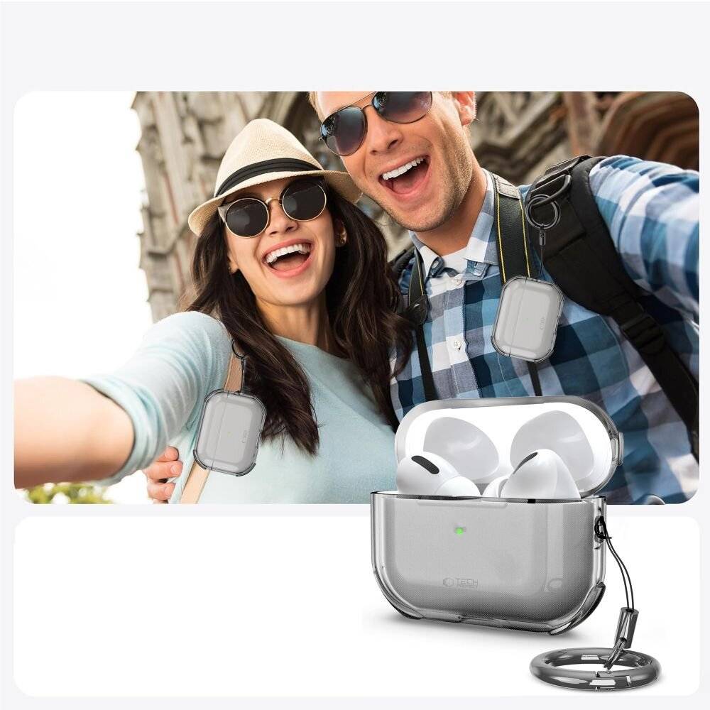 Tech-Protect Bounce Hülle für AirPods Pro 3 – Transparent-2