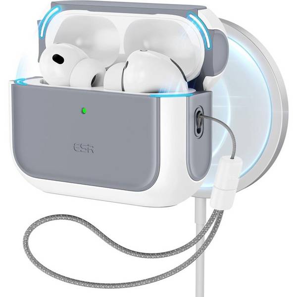 ESR Orbit HaloLock MagSafe Hülle für AirPods Pro 3 – Weiß