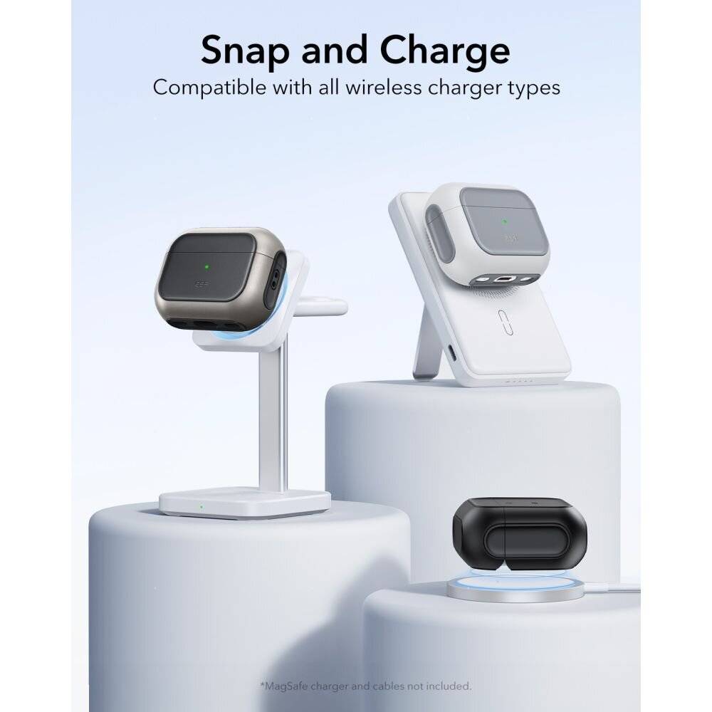 ESR Orbit HaloLock MagSafe Hülle für AirPods Pro 3 – Weiß-3