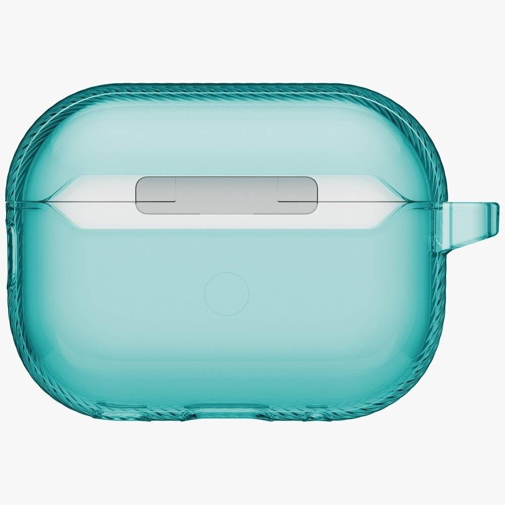 Uniq Glase Pro Schutzhülle für AirPods Pro 3 mit Schloss – Transparentblau-4