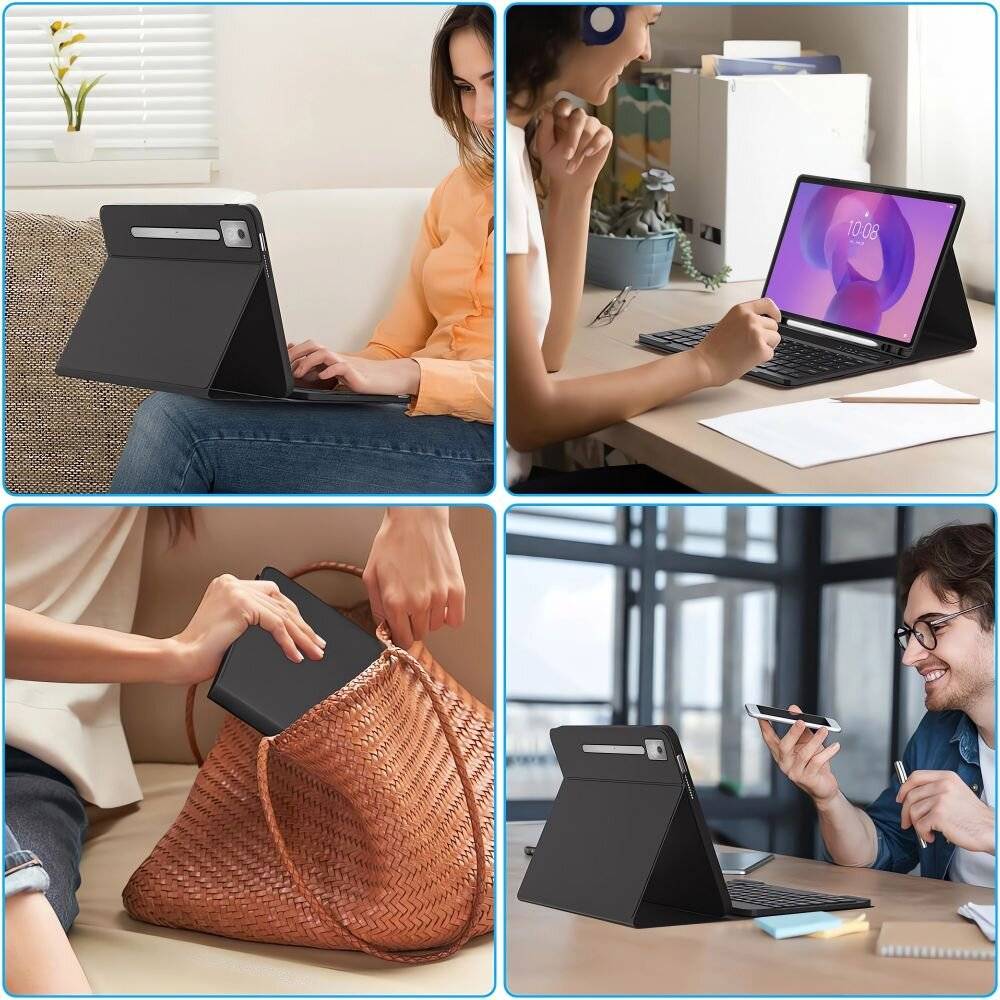 Tech-Protect SC Stifthülle für Lenovo Idea Tab Pro / Pro MT 12.7 TB-373 - Schwarz-3