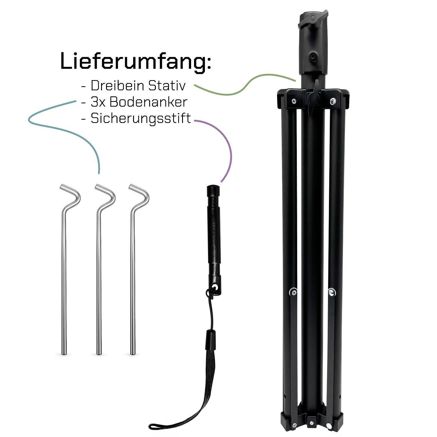 Symbolbild für 60cm HD SAT Anlage weiss + Single LNB + Satfinder + Kabel + Sativ + Fensterdurchführung 20xm